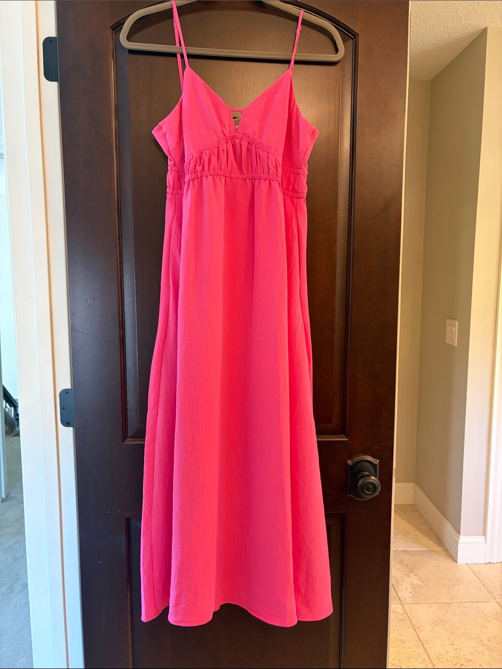 a new day Hot Pink Maxi Dress